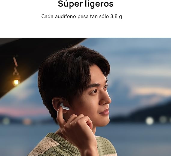 HUAWEI FreeBuds SE 2 (Garantía en México)- Auriculares 40 Horas de Batería, Protección IP54 contra el Polvo y Las Salpicaduras, Bluetooth 5.3, iOS y Android, Audifonos Inalambricos, Azul Glacial.