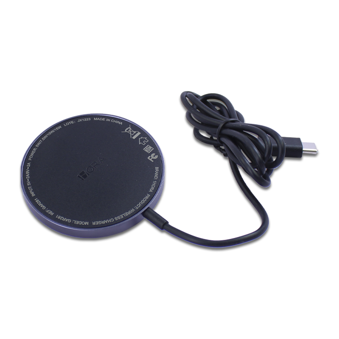 1 Hora Cargador Magnetico Inalambrico 10W GAR281 .