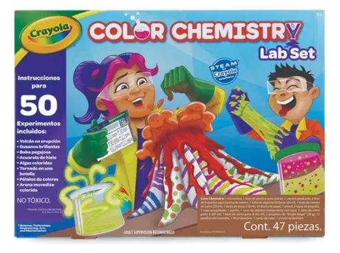 Set De Laboratorio Crayola Color Chemistry 74-7244.