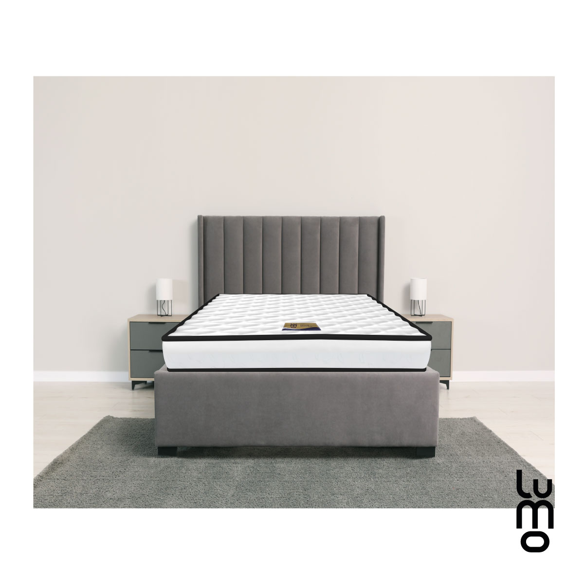  Colchon Individual Ortopedico Premium Memory Foam+resortes.