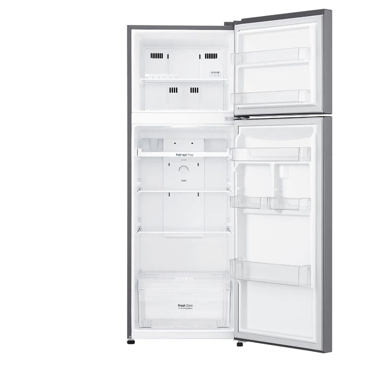 Refrigerador 9 pies smart inverter top freezer marca lg.