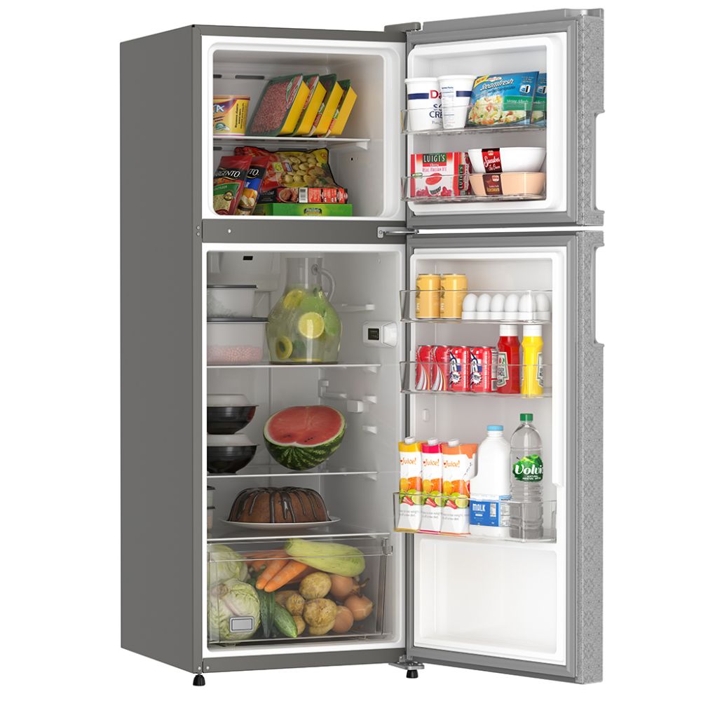 Refrigerador acros mod. at1330d platina decorado.