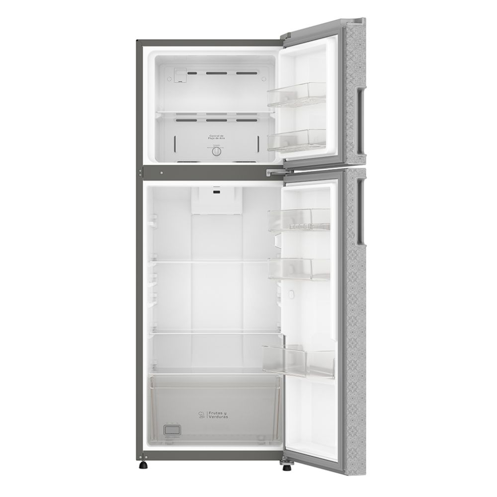 Refrigerador acros mod. at1330d platina decorado.