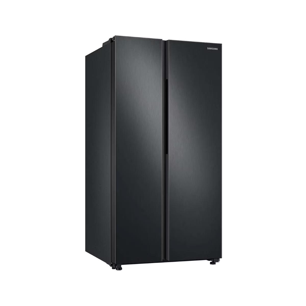Refrigerador 28 pies color negro duplex marca samsung.