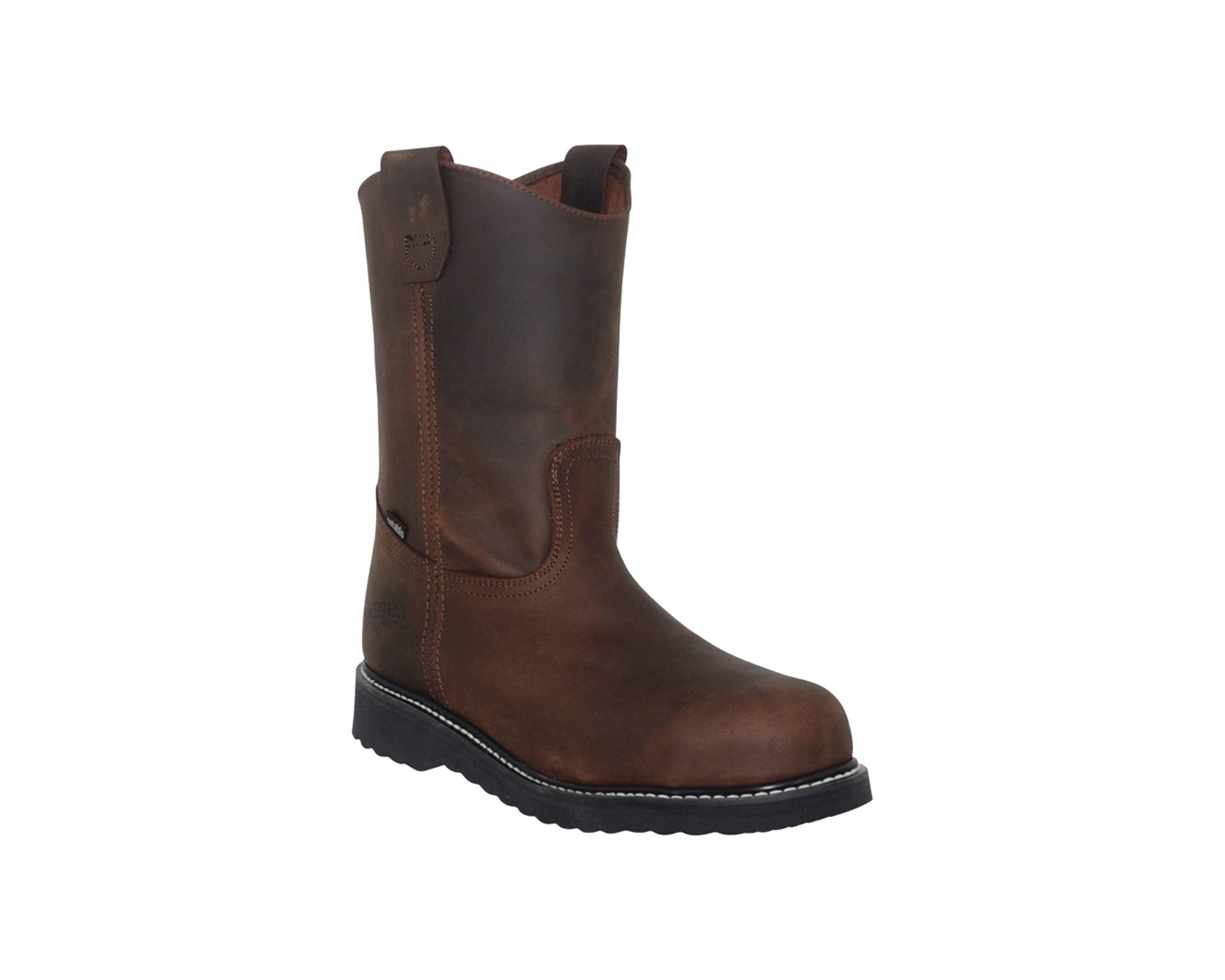Bota De Trabajo Establo 508 De Piel Con Casquillo.