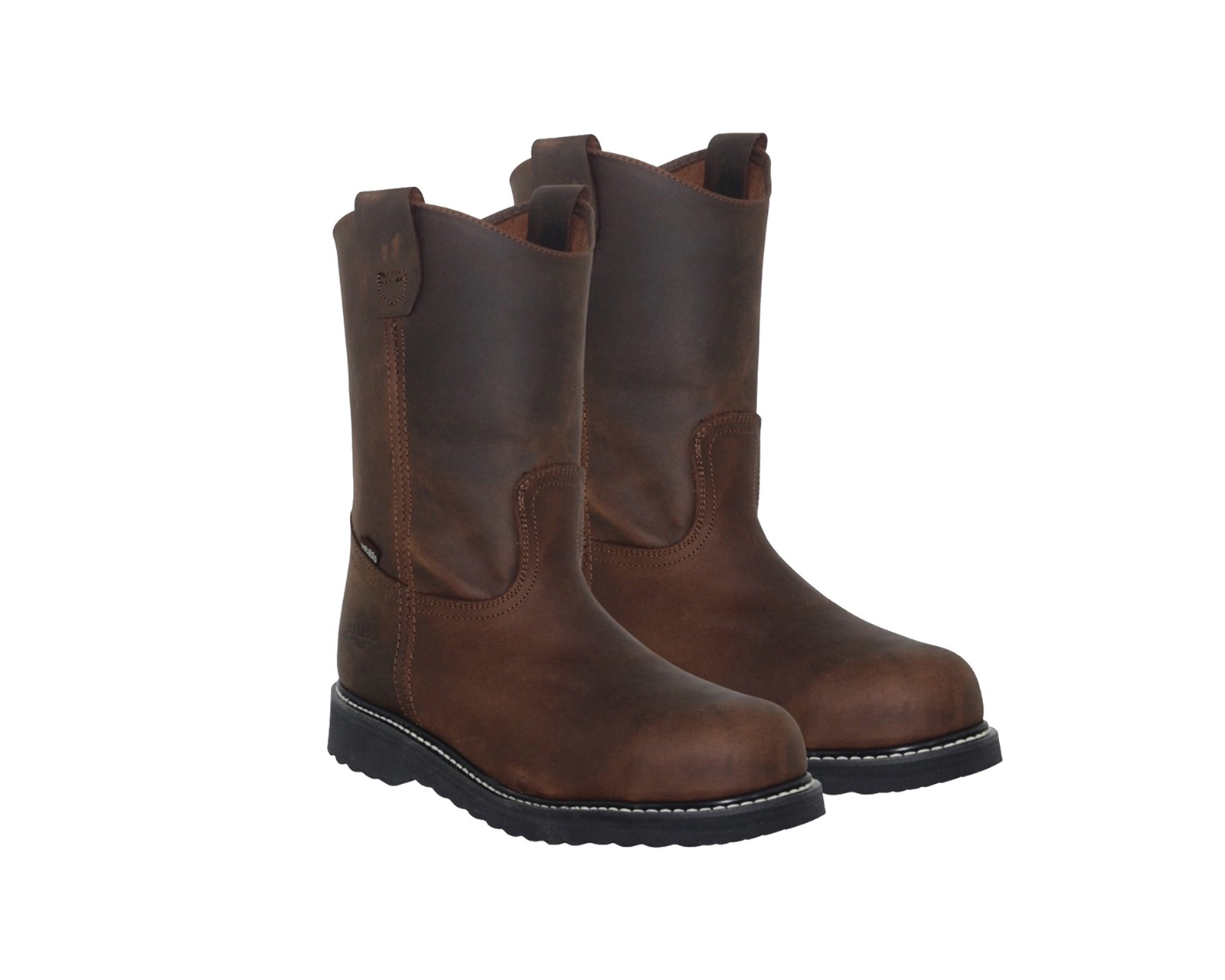 Bota De Trabajo Establo 508 De Piel Con Casquillo.