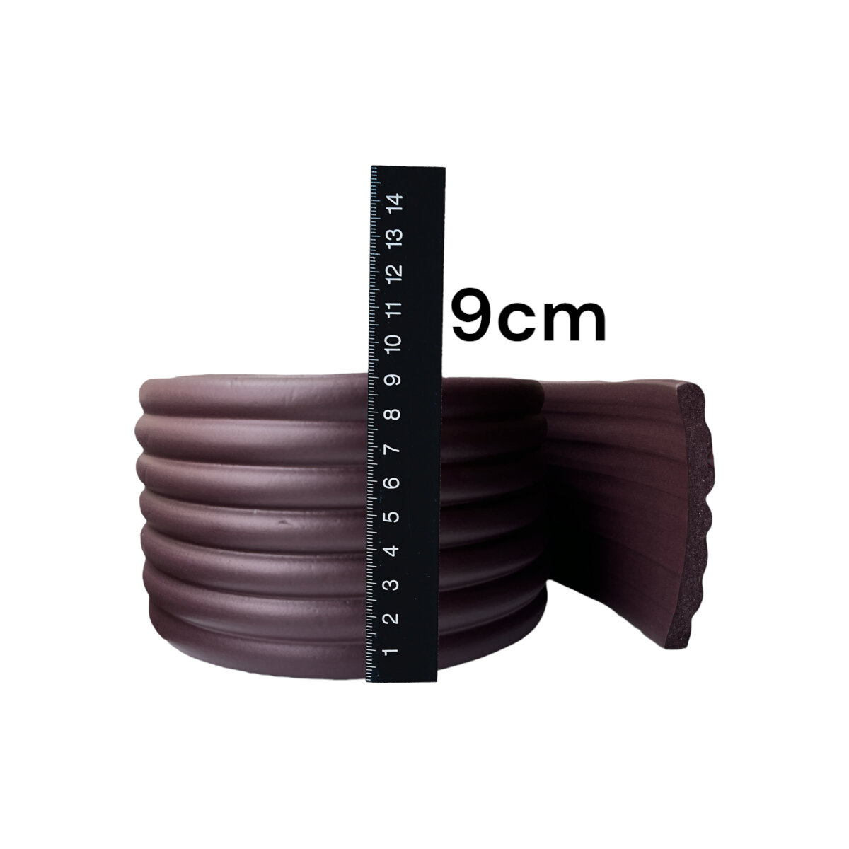Kit Protector Esquineros De Foamy Para Mesas Y Muebles Café.