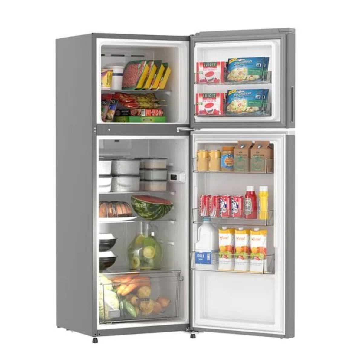 Refrigerador whirlpool top mount 2 puertas mod. wt1130m 11p silver.