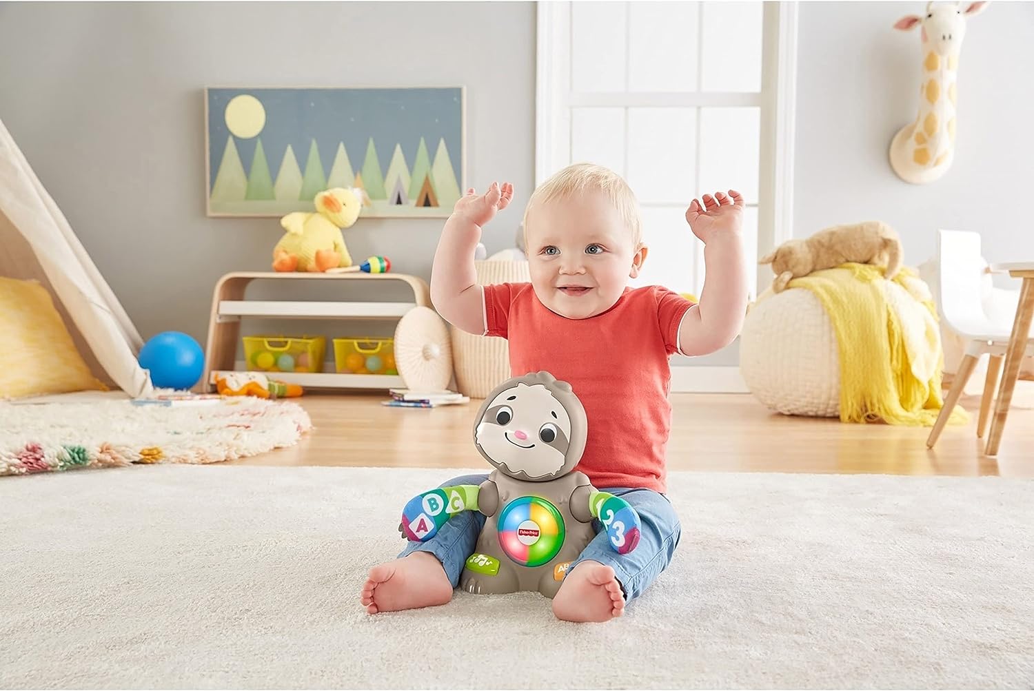 Fisher-Price Linkimals Perezoso Movimientos Divertidos .