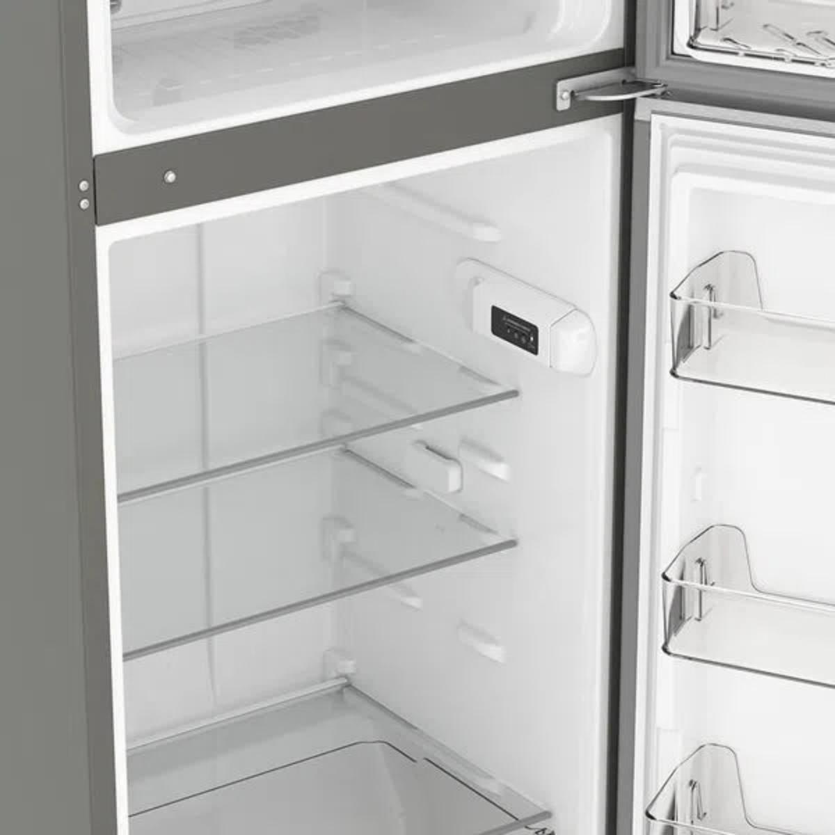 Refrigerador whirlpool top mount 2 puertas mod. wt1130m 11p silver.