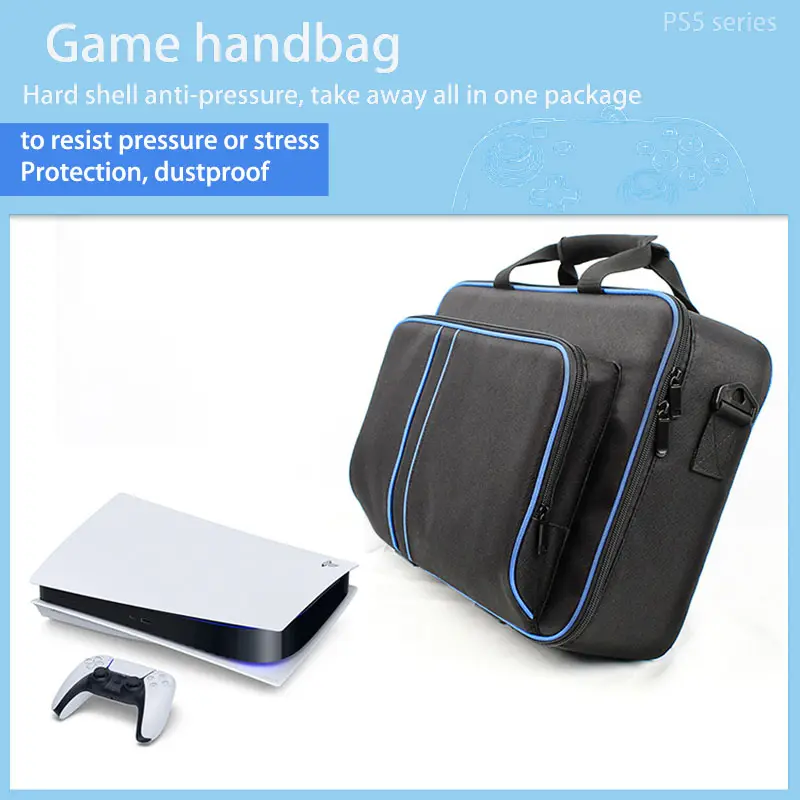 Maleta de transporte para consola PS5.