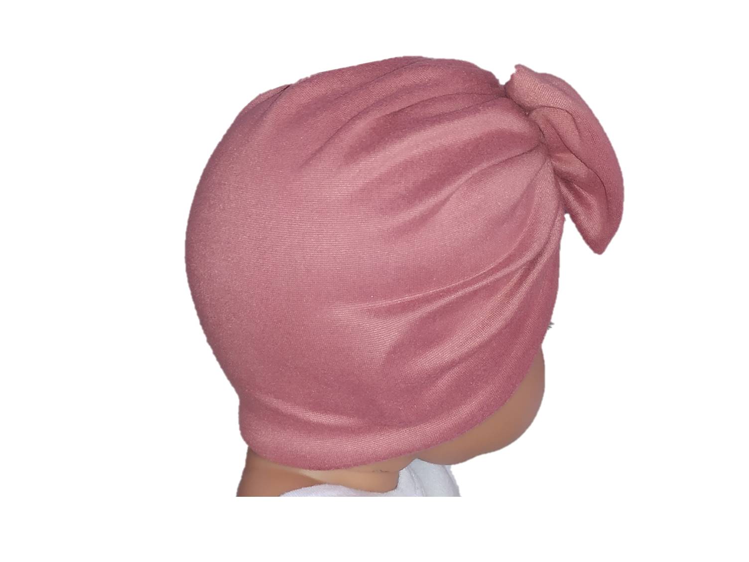 Set 5 gorros para bebe niña 0-6 m. Headwrap turbantes bebe, turbantes para bebe niña moño.