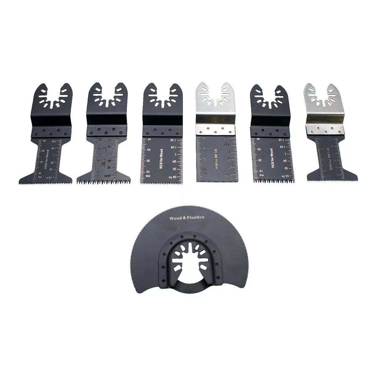 Set Hoja Sierra Oscilante Metal Madera Segueta Herramienta 20pzs.