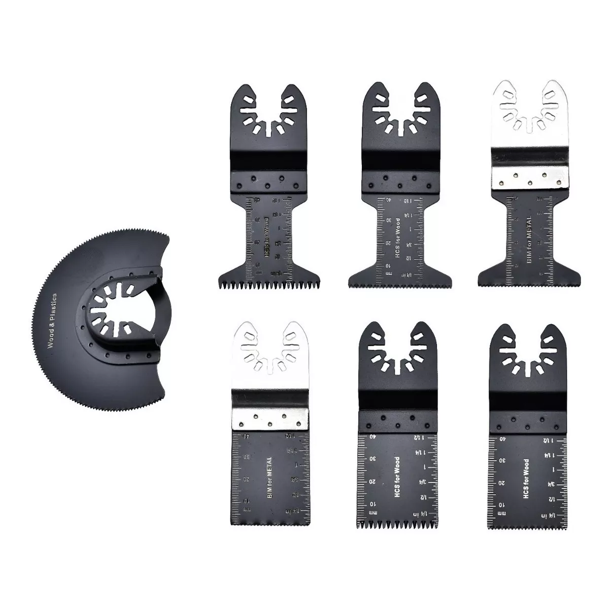 Set Hoja Sierra Oscilante Metal Madera Segueta Herramienta 20pzs.