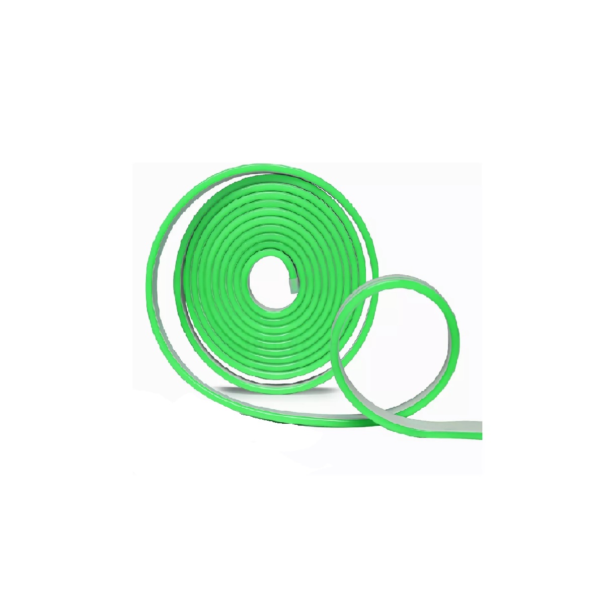Tira de luces Hifiluz NEON LED 2835 verde 5m IP67 .