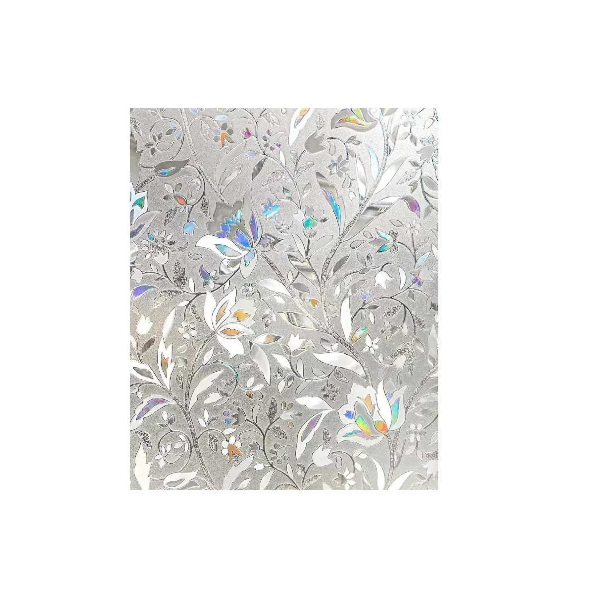Película De Privacidad Para Ventana Tulipánvinilos Decorativo.