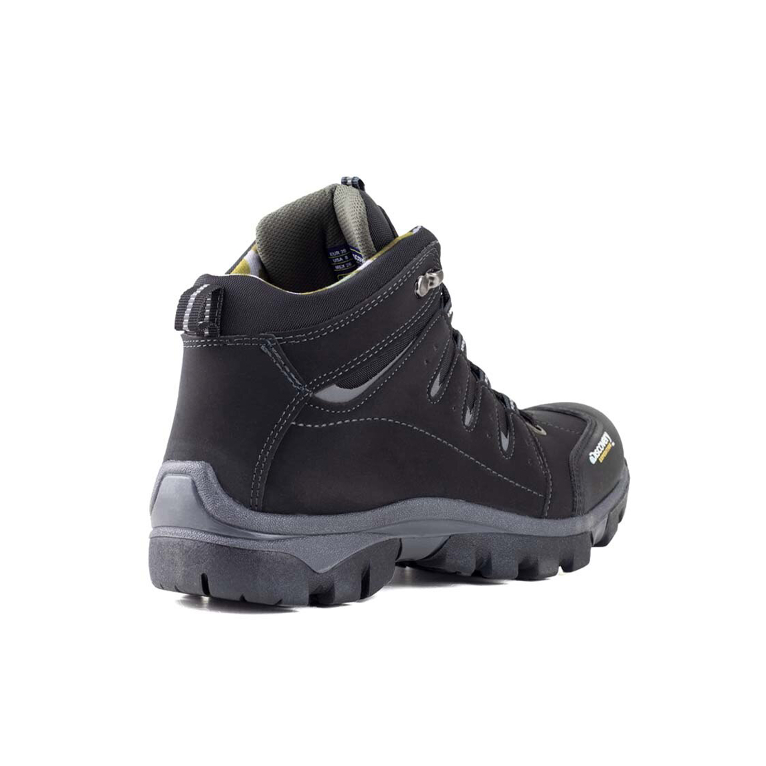 Bota Hiking Discovery Expedition Blackwood 1952 Hombre Color Negro.