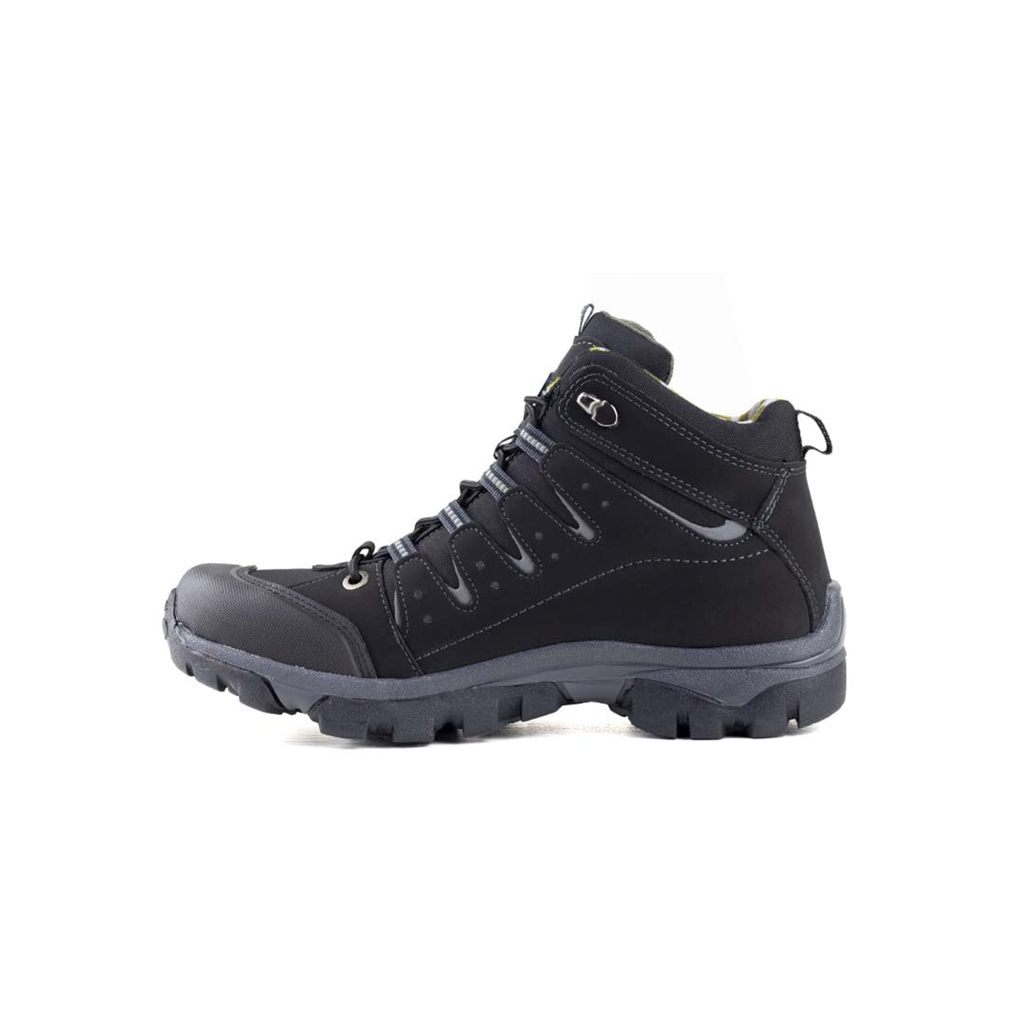 Bota Hiking Discovery Expedition Blackwood 1952 Hombre Color Negro.