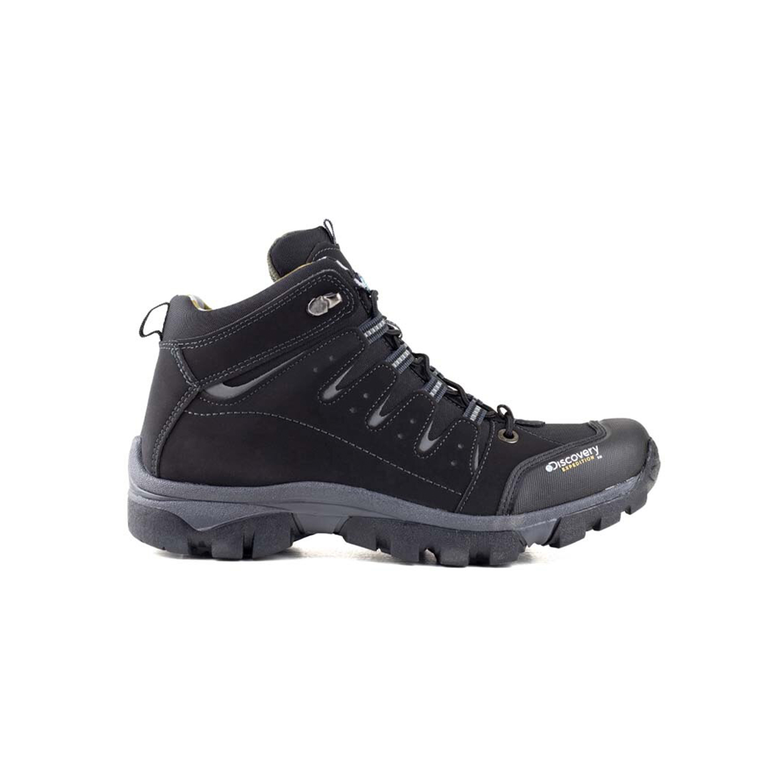 Bota Hiking Discovery Expedition Blackwood 1952 Hombre Color Negro.
