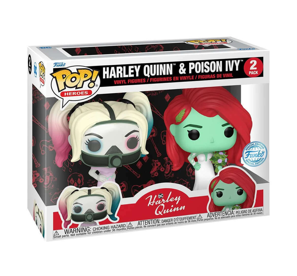 Funko Pop! Harley Quinn & Poison Ivy 2-pack