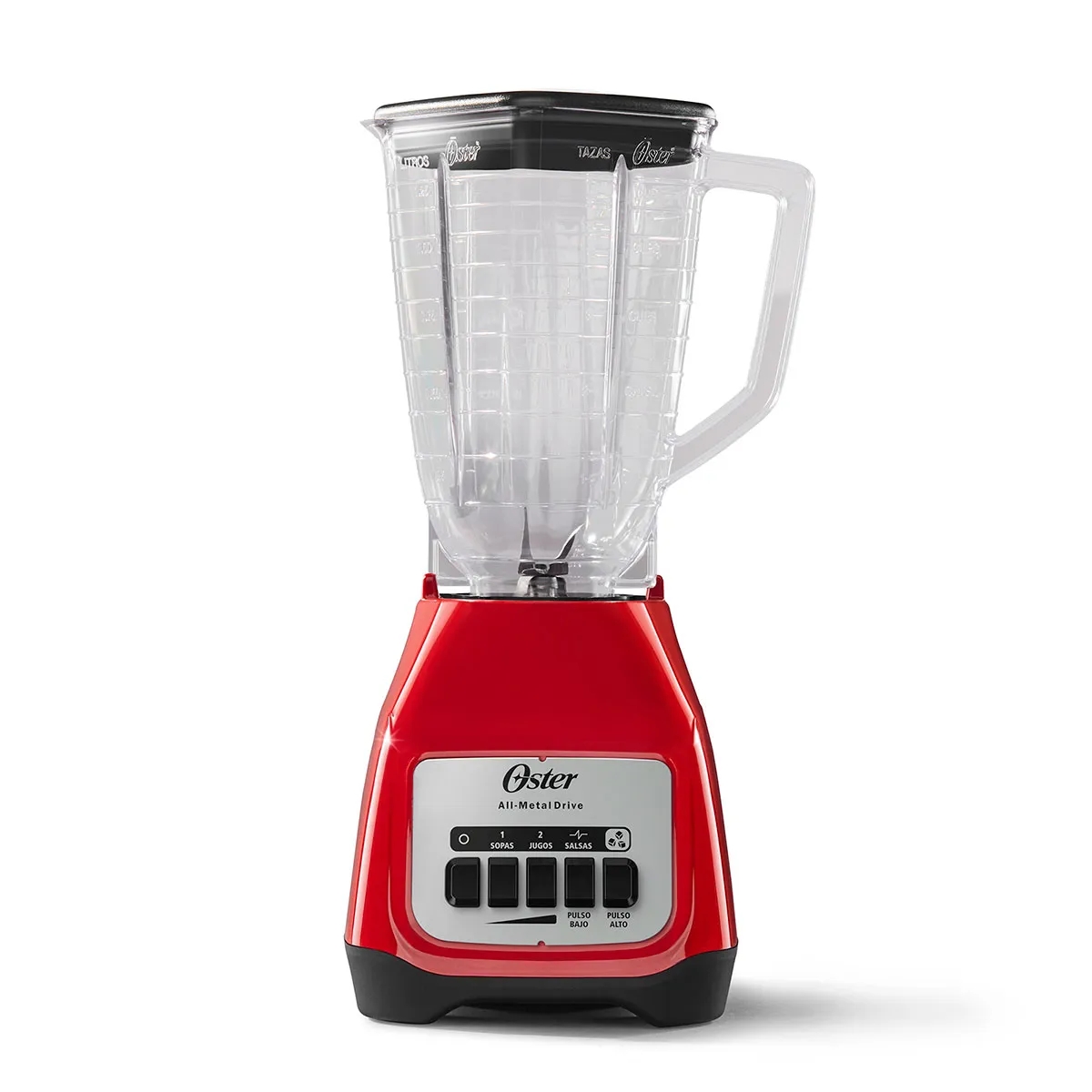 Licuadora Oster SohoLite BLSTKA 1.25Lts 450W 2Velocidades - Rojo.