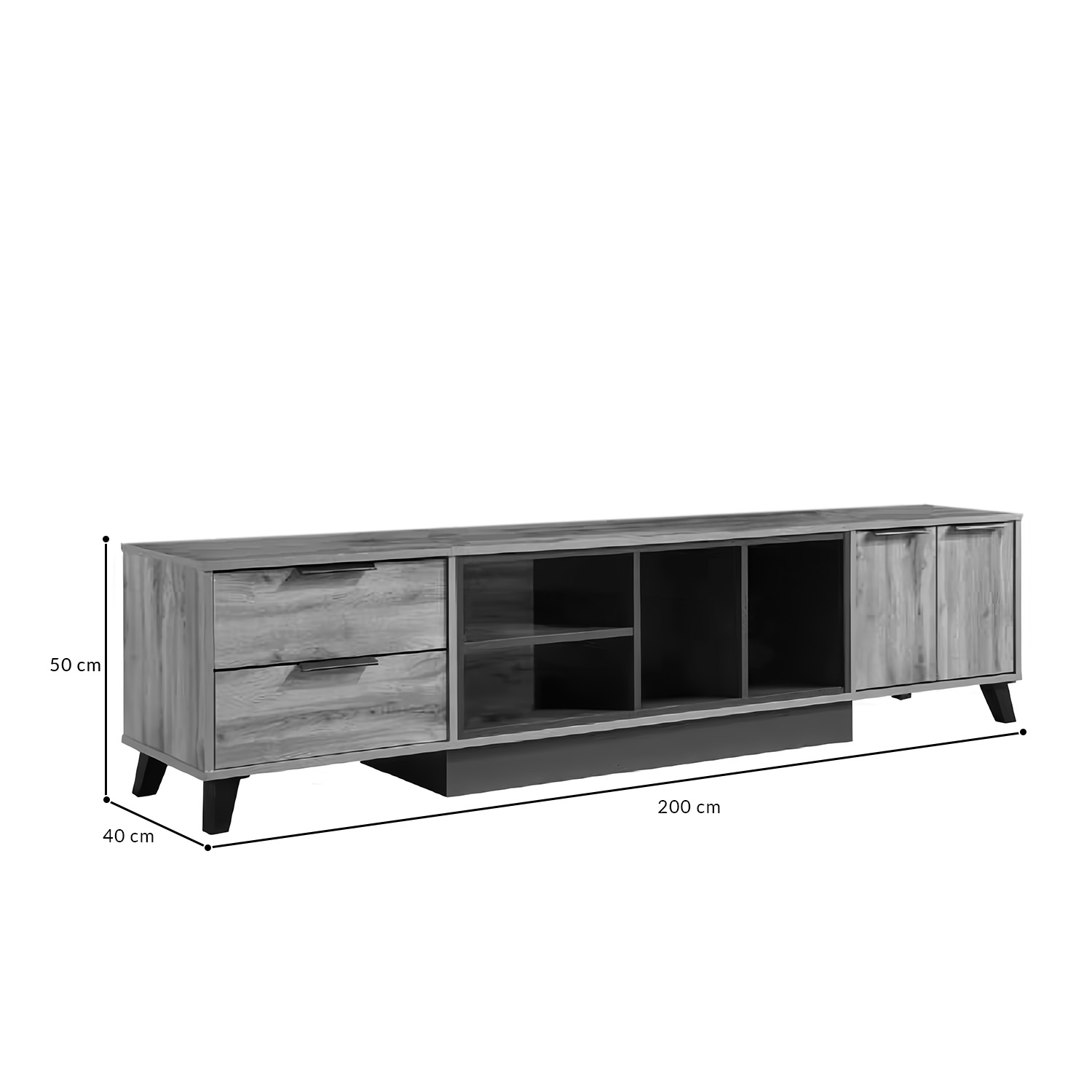 Mesa de Tv Gabinete para Almacenamiento Bossa Quix.