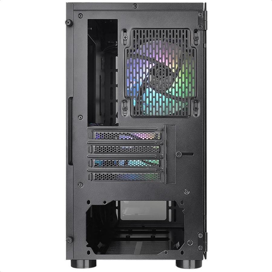 Gabinete Thermaltake V150 TG ARGB Breeze Vidrio Templado 3 Ventiladores CA-1R1-00S1WN-02