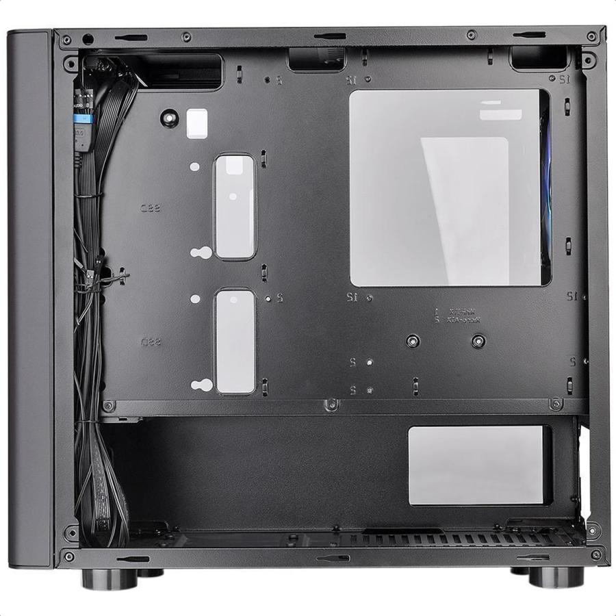Gabinete Thermaltake V150 TG ARGB Breeze Vidrio Templado 3 Ventiladores CA-1R1-00S1WN-02