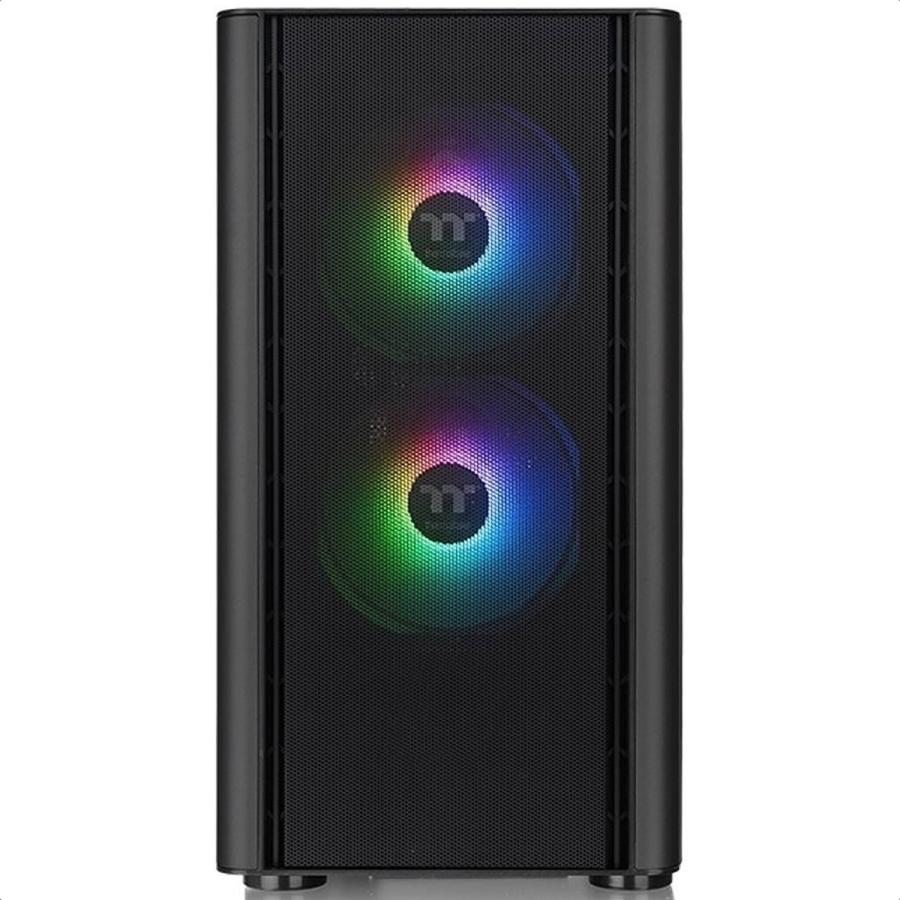 Gabinete Thermaltake V150 TG ARGB Breeze Vidrio Templado 3 Ventiladores CA-1R1-00S1WN-02
