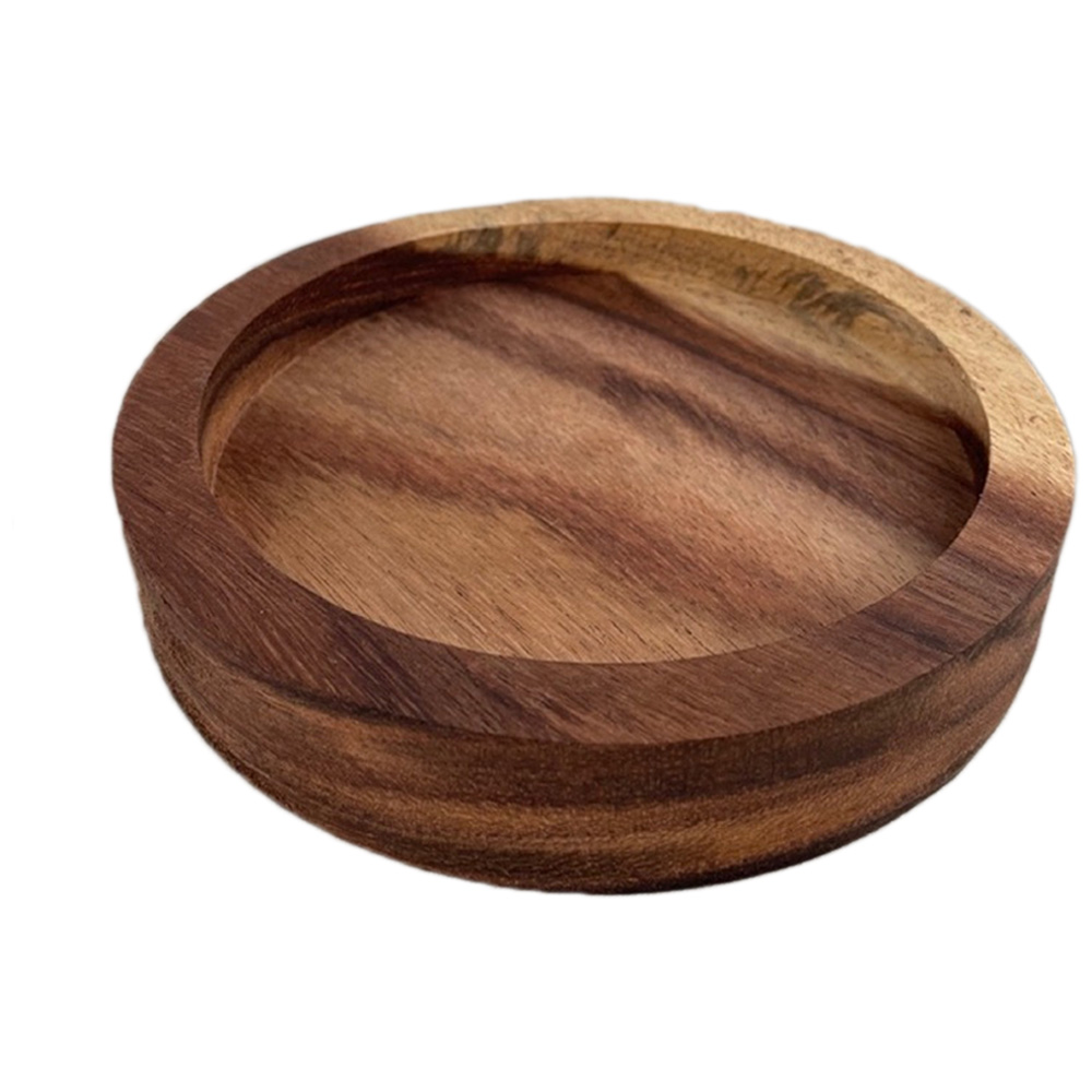Molcajete Calli de Piedra Volcánica Base Gruesa De Parota 20 Cms