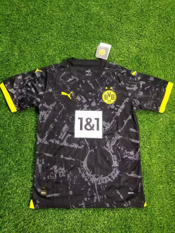 Nuevo! Jersey Borussia Dortmund 2023/2024 Visita Negro Talla S