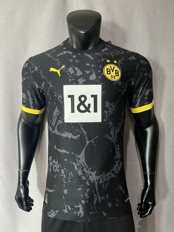 Nuevo! Jersey Borussia Dortmund 2023/2024 Visita Negro Talla S
