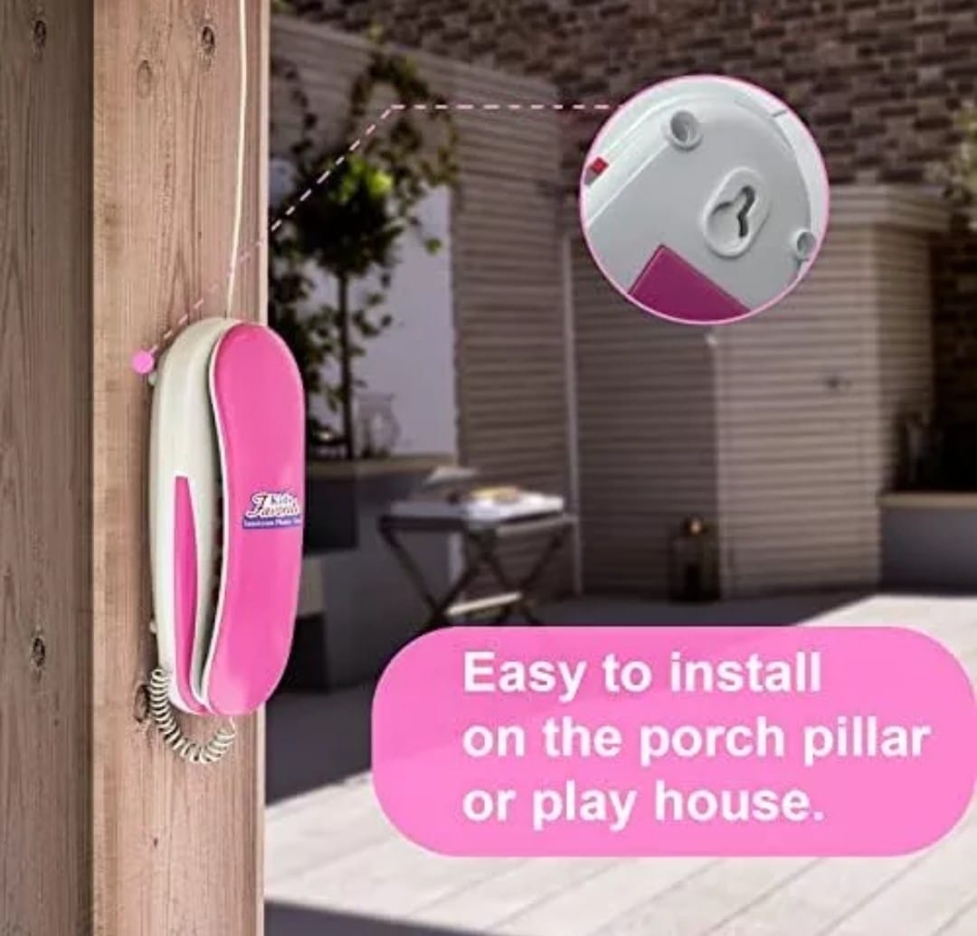 Set Juguete Telefono Doble Intercom Para Niñas.