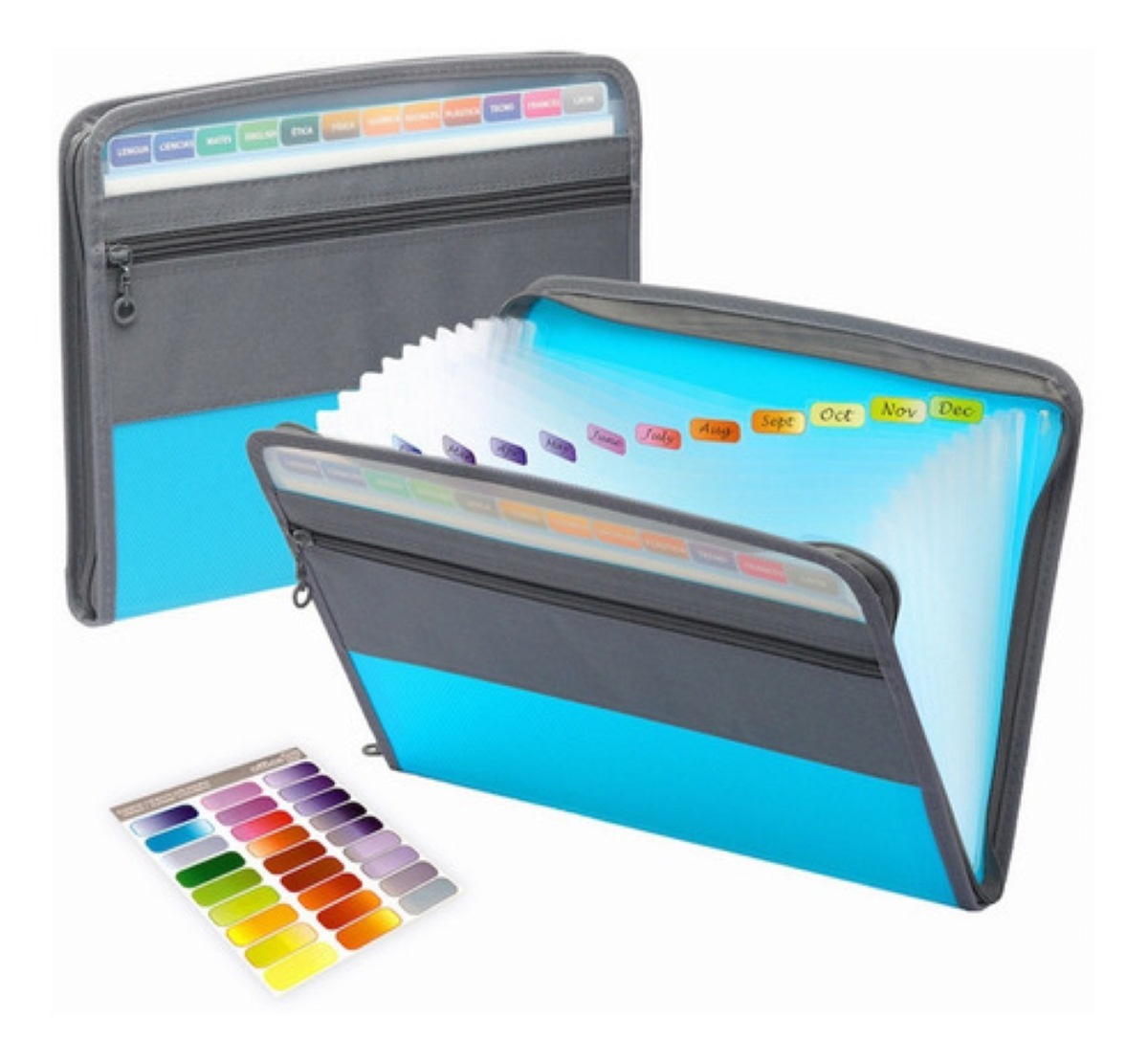 Archivero Legal Expandible Con Cierre Y 13 Compartimentos.