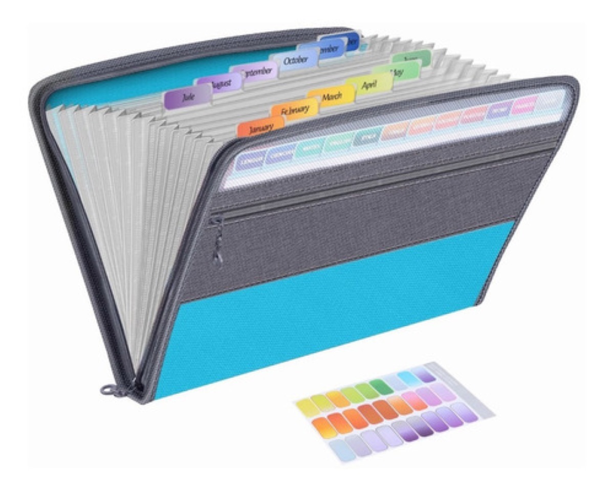 Archivero Legal Expandible Con Cierre Y 13 Compartimentos.