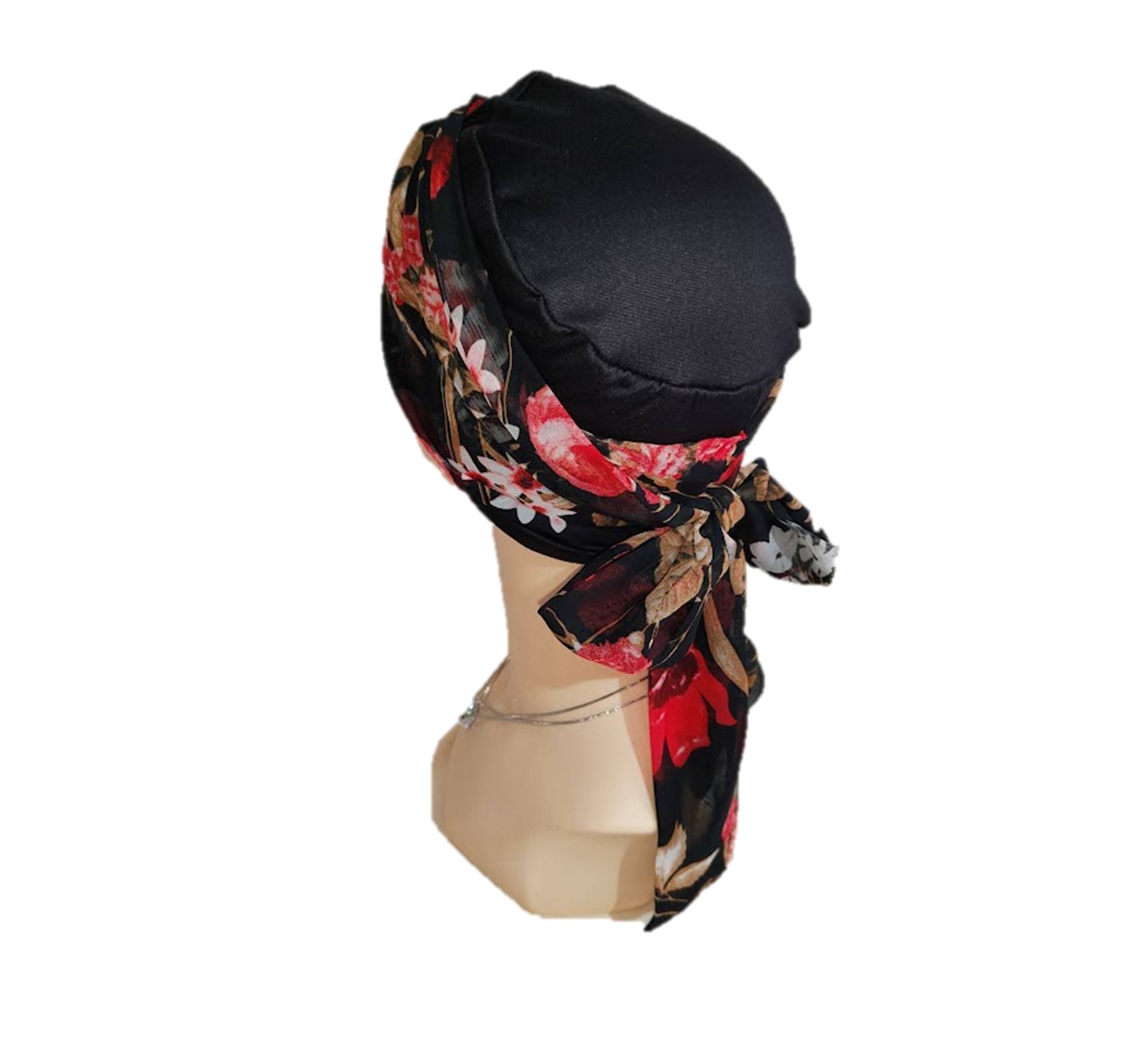 Algodón Suave Elástico Gorro Tipo Turbante De Tela Para Mujer - Ideal Para Dormir, Quimioterapia O Pérdida