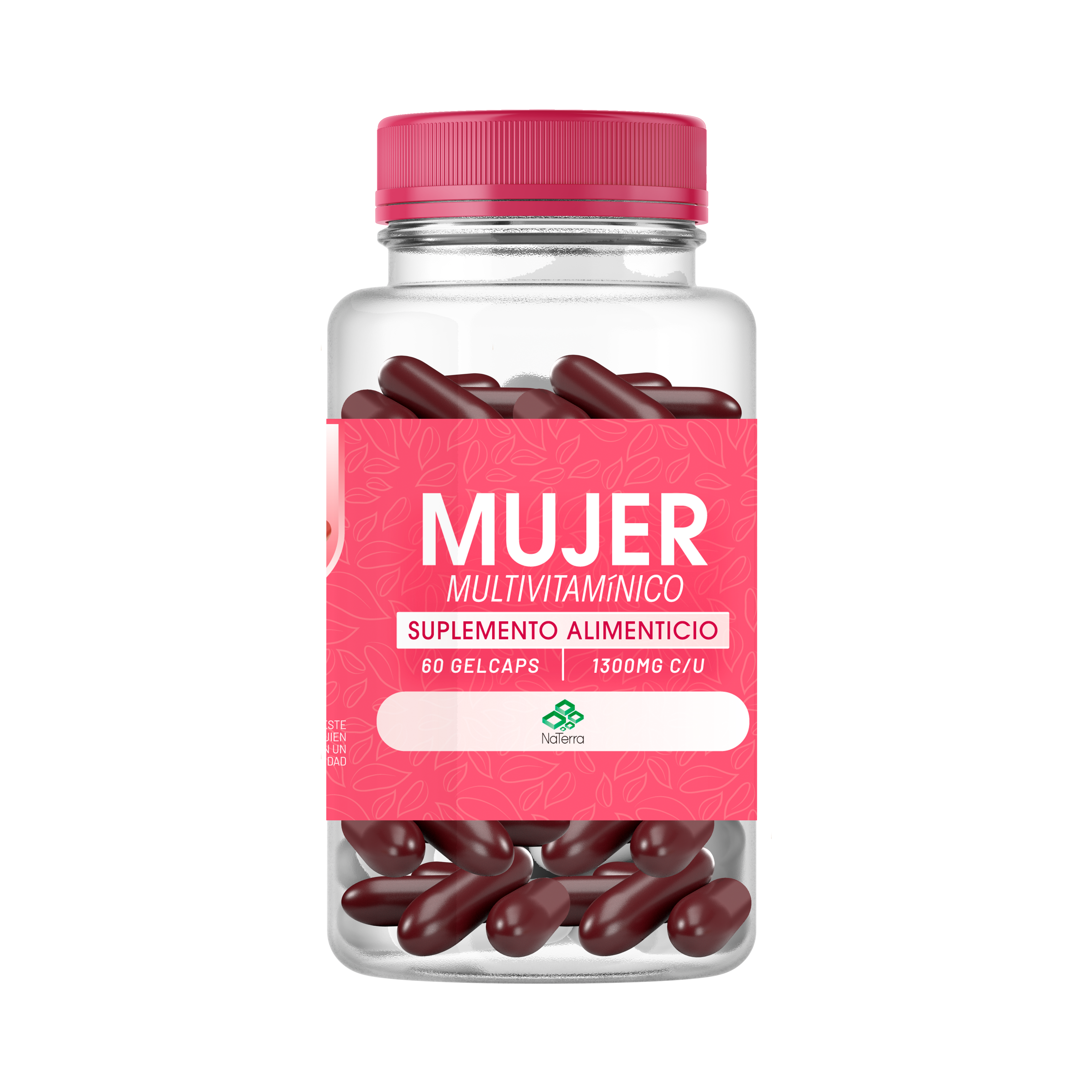 Multivitamínico Mujer NaTerra 60 gelcaps.