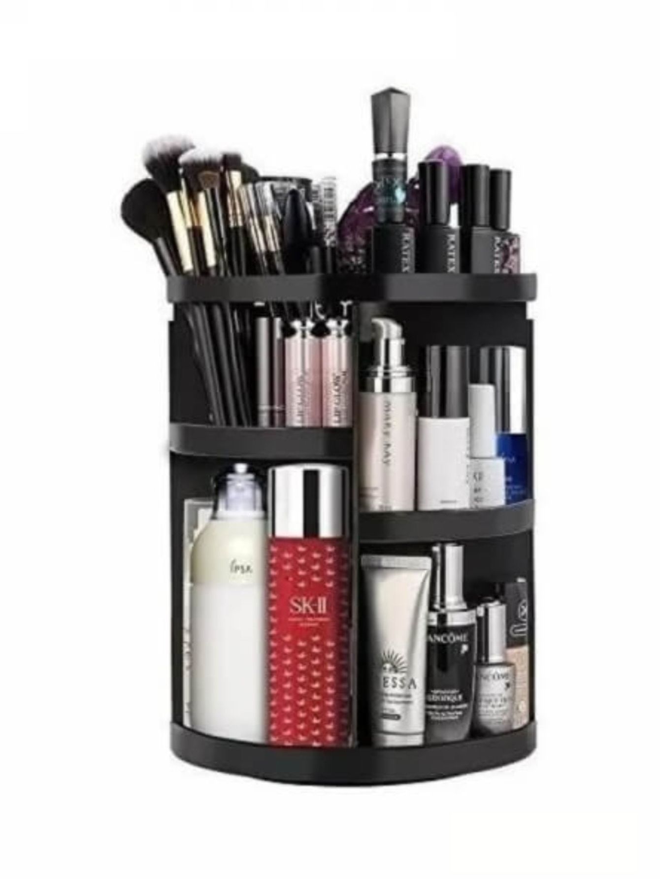 Organizador de Maquillaje Rosa,Negro,Blanco .