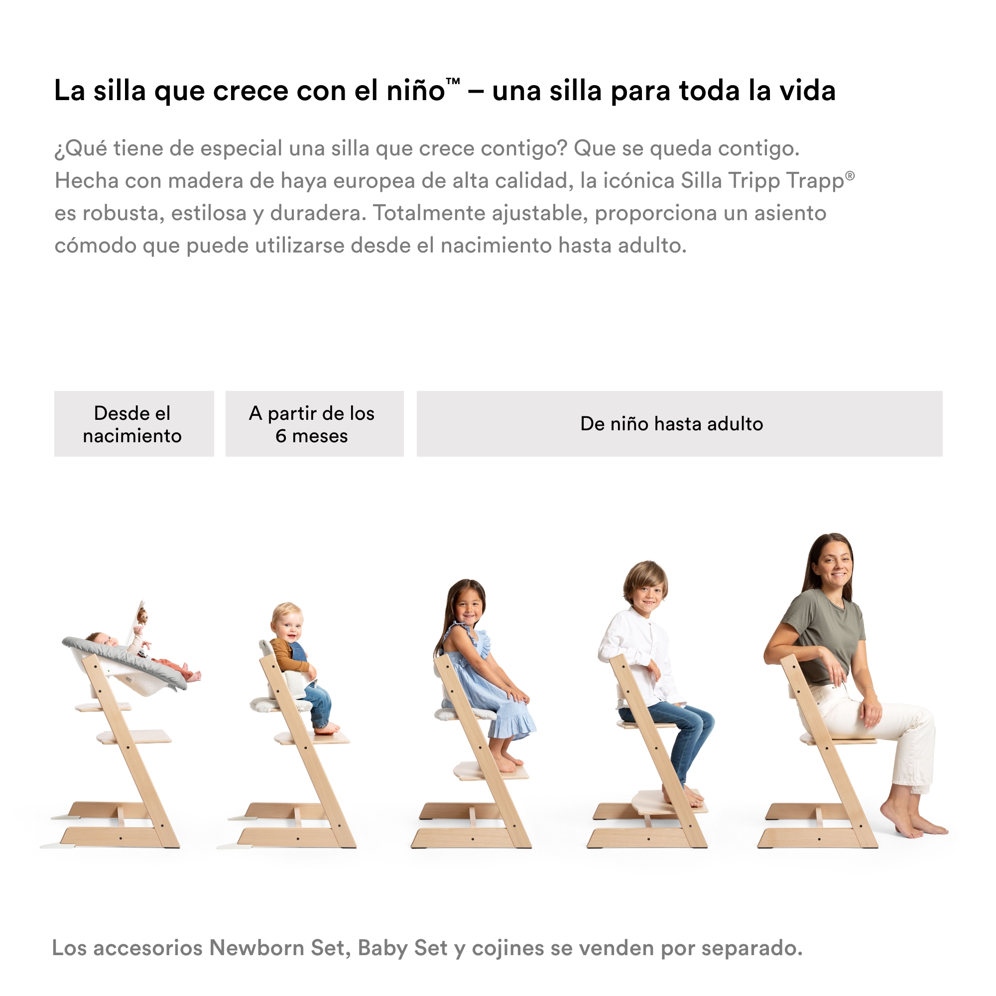 Silla Stokke Tripp Trapp Walnut Brown
