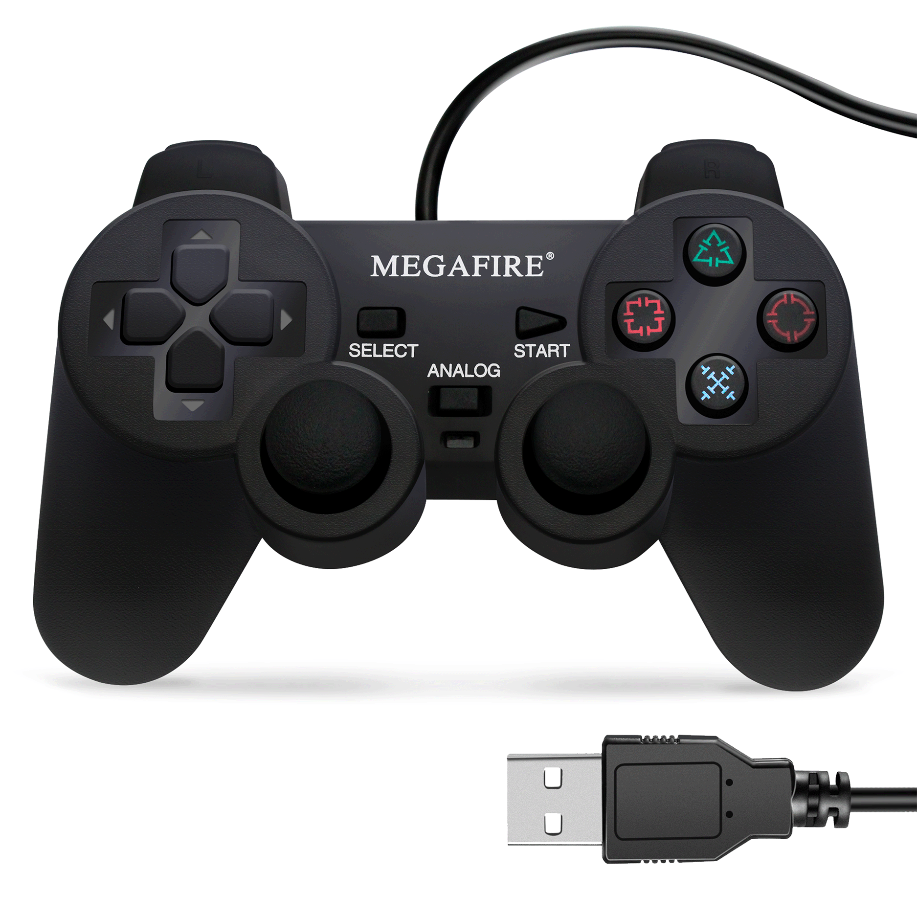 Control Archy Alambrico Gamepad para PC USB Plug&Play.