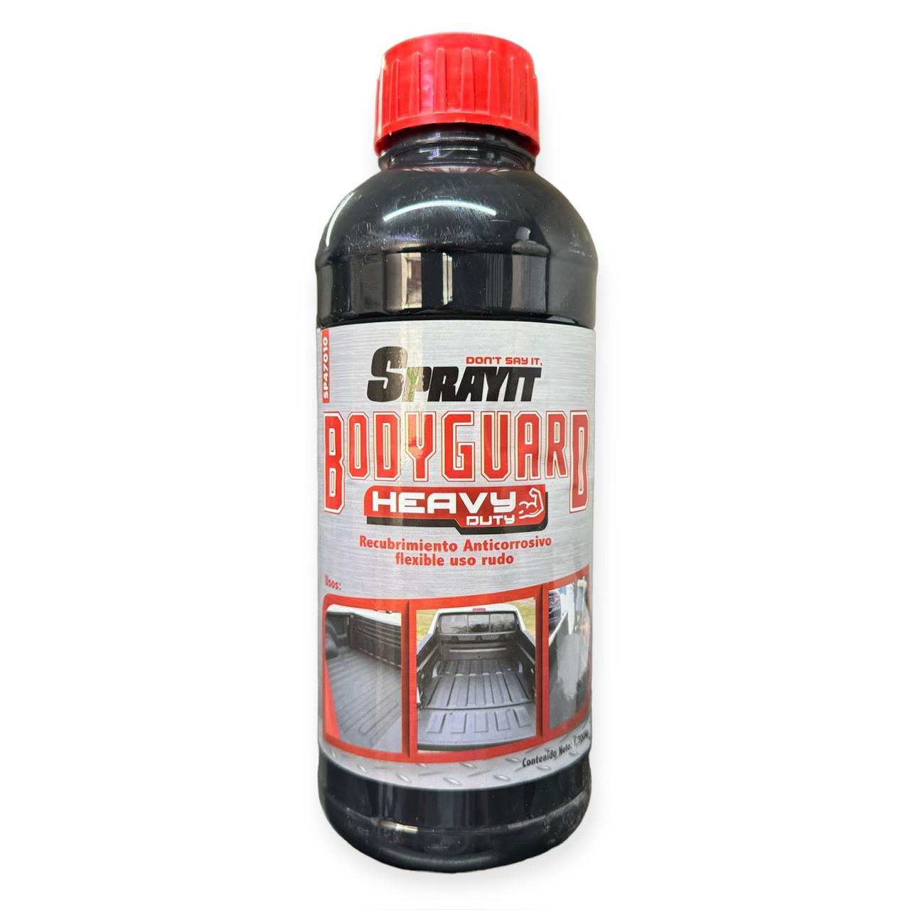 Recubrimiento Anticorrosivo Flexible Uso Rudo BodyGuard Heavy Duty 1.3kg