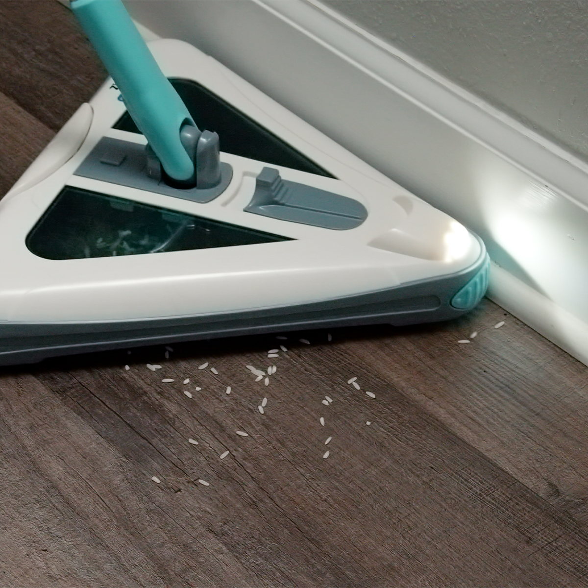 Aspiradora Barredora Recargable Eléctrica Zippi Sweeper Pro Beautifull Home  Diseño Triangular Omni-direccional a 360°