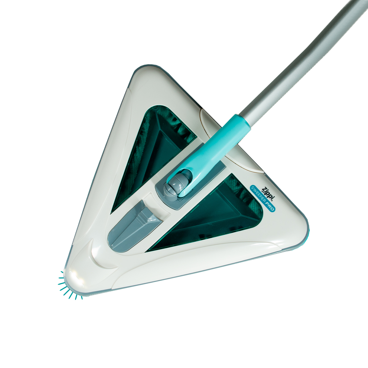 Aspiradora Barredora Recargable Eléctrica Zippi Sweeper Pro Beautifull Home  Diseño Triangular Omni-direccional a 360°
