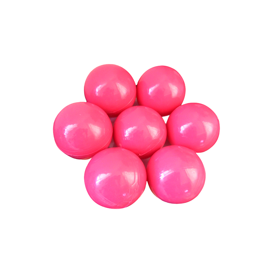 Alberca De Pelotas + Kit De Estimulación Temprana + 150 Pelotas Calidad Premium Rosa Perla 