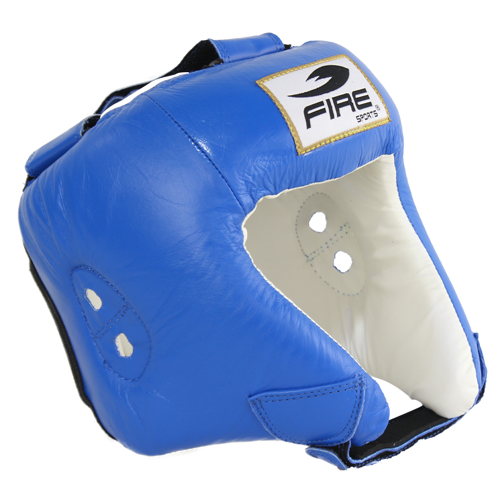 Careta De Piel Oficial Para Competencias Olímpicas Azul Fire Sports.