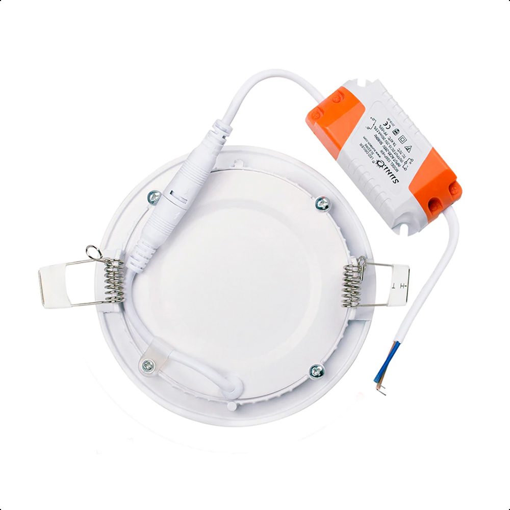 ICON Luminario Led Downlight Lámpara de Techo Empotrable 6W Luz Cálida 3000K