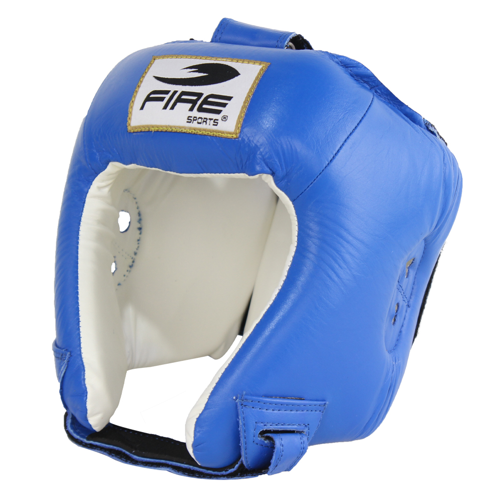 Careta De Piel Oficial Para Competencias Olímpicas Azul Fire Sports.