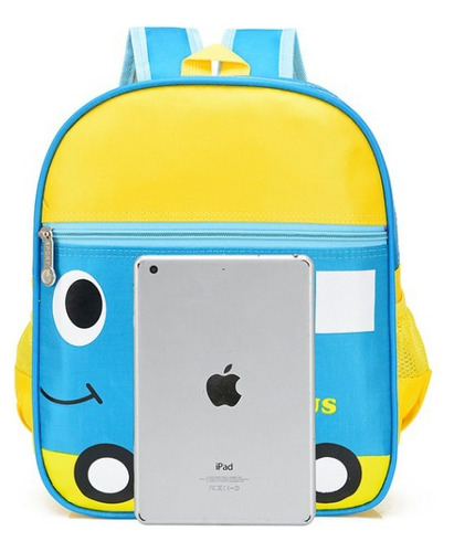 Niños Y Niñas Aprenden Pequeña Mochila Preescolar + Silbato