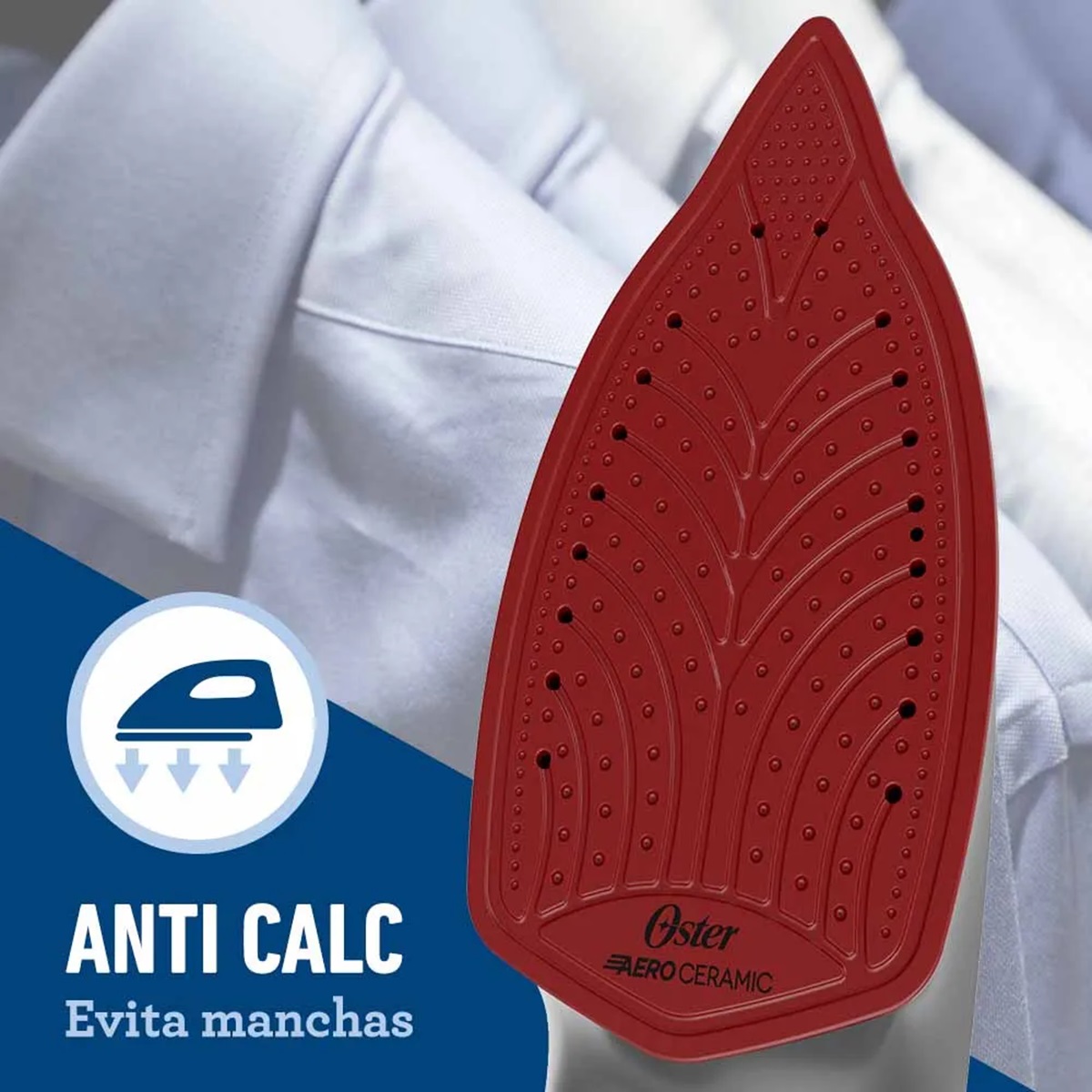 Plancha de Vapor Oster GCSTAC6952013 Azul.