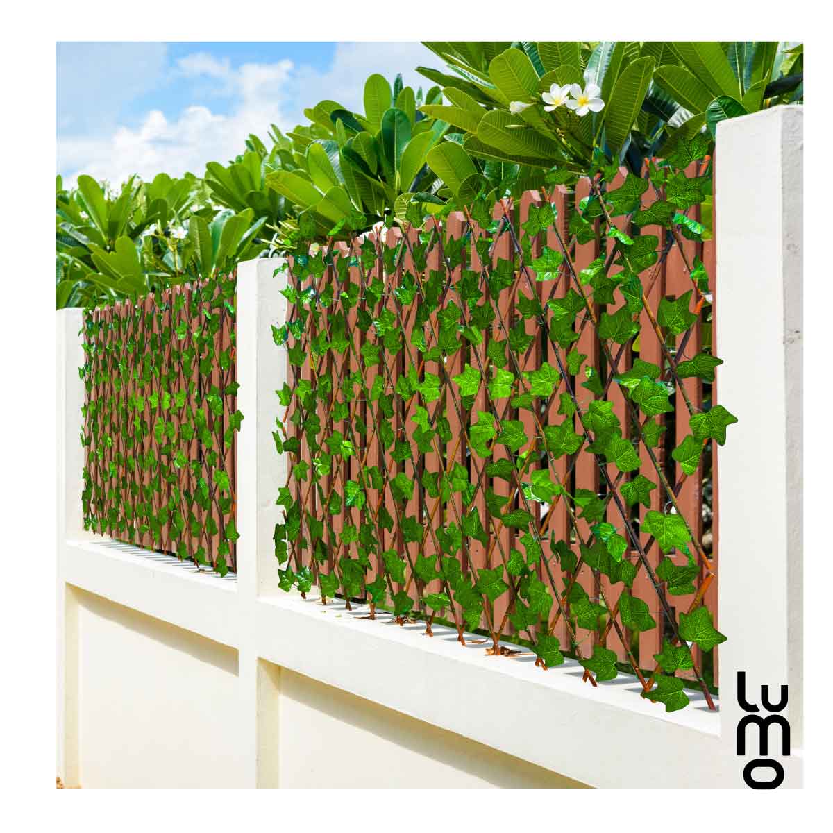 Muro Verde Expandible Bambu Follaje Artifical 1.2 X 3 1pzs.